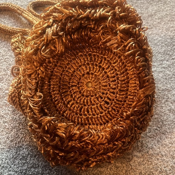 Jamin puech handbag, material is between straw and wicker, it’s a wheat … - Picture 6 of 6